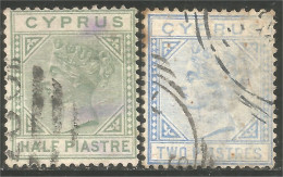 286 Cyprus Queen Victoria (CYP-90) - Gebraucht