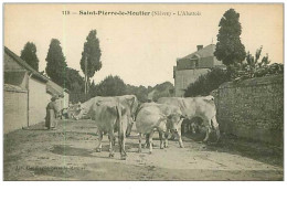 58.ST PIERRE LE MOUTIER.n°24.L'ABATTOIR.RARE - Saint Pierre Le Moutier