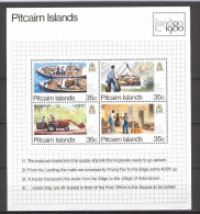 Pitcairn Islands 1980 London - Stamp Exhibition MS MNH - Pitcairninsel