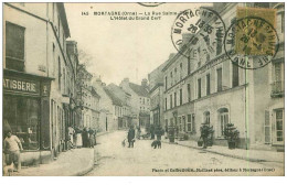 61 . N°43284 . Mortagne.la Rue Saint...hotel Du Grand Cerf - Mortagne Au Perche