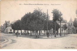 58 .n° 107483 . Saint Pierre Le Moutier .place Gambetta . - Saint Pierre Le Moutier