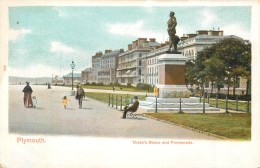 Plymouth Drake`s Statue And Promenade - Plymouth