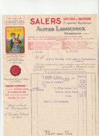 19-A.Labounoux..Salers...Gentiane D'Auvergne....Montaignac..(Corrèze)..1936 - Other & Unclassified