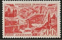 France YT PA 27 Marseille N** MNH - 1927-1959 Gebraucht