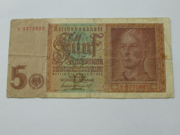 5 Mark - Funf Reichsmark 1942 - Reichsbanknote  - Allemagne - Germany **** EN ACHAT IMMEDIAT **** - 5 Reichsmark