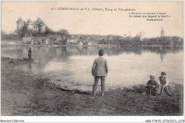 ABRP7-35-0567 - COMBOURG - Chateau - Etang Et Vue Générale - Combourg