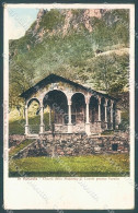 Vercelli Varallo Valsesia Chiesa Loreto PIEGA ANGOLO Cartolina JK2074 - Vercelli