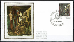 FDC Zijde/soie 2062 - Sint-Niklaas - Dramaturge, Conteur, Michel De Ghelderode - 1981-1990