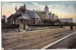 M85. Antique Postcard. Ashton Infirmary. Square Round PM. Ashton Under Lyme - Other & Unclassified