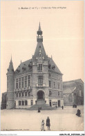 ADNP6-35-0474 - REDON - L'hôtel De Ville Et L'église - Redon