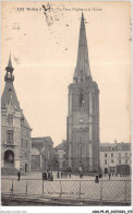 ADNP5-35-0447 - REDON - La Tour - L'église - La Mairie  - Redon
