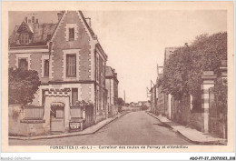 ADOP7-37-0609 - FONDETTES - Carrefour Des Routes De Pernay Et D'ambillou - Fondettes