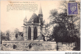 ADOP5-37-0401 - CHAMPIGNY-SUR-VEUDE - Le Château Et La Ste-chapelle  - Champigny-sur-Veude