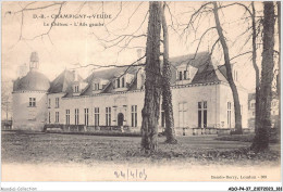 ADOP4-37-0393 - CHAMPIGNY-SUR-VEUDE - Le Château - L'aile Gauche - Champigny-sur-Veude