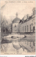 ADOP4-37-0391 - CHAMPIGNY-SUR-VEUDE - Le Château - Les Douves - Champigny-sur-Veude