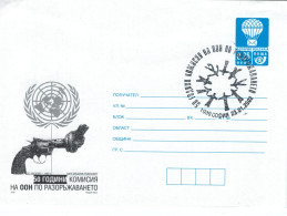 Ganzsache UN Abrüstungskommission - Revolver 2002 - Sobres