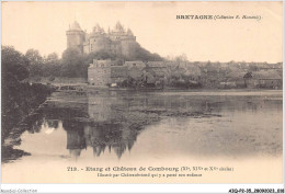 AIQP2-35-0153 - Etang Et Château De COMBOURG - XIe XIV Et XVe Siècles - Combourg