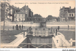 AIQP2-35-0144 - REDON - I Et V - Les Ecluses - Croisement De La Vilaine Et Du Canal De Nantes à Brest  - Redon