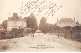 MORTAGNE - Perspective De L'Avenue De La Gare - Très Bon état - Mortagne Au Perche