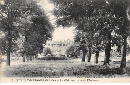 FLEURY MEROGIS - Le Château Pris De L'Avenue - Très Bon état - Fleury Merogis