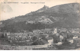 SAINT PERAY - Vue Générale - Beauregard Et Crussol - Très Bon état - Saint Péray