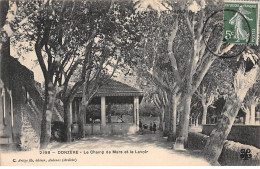 DONZERE - Le Champ De Mars Et La Lavoir - Très Bon état - Donzere