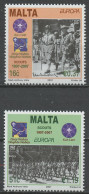 Europa CEPT 2007 Malte - Malta Y&T N°1469 à 1470 - Michel N°1514 à 1515 *** - 2007