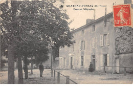 CHATEAUPONSAC - Postes Et Télégraphes - Très Bon état - Chateauponsac