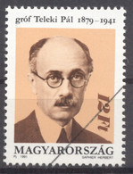 Hungary Specimen 1991 Count Pal Teleki MNH VF - Unused Stamps