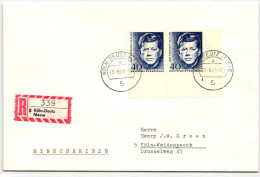 Berlin 241 Auf Brief Als Mehrfachfrankatur Paar, Formnummer 1 #KQ786 - Sonstige & Ohne Zuordnung