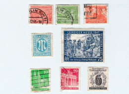 Allemagne Lot De 10 Timbres Occupation Alliés - Otros & Sin Clasificación