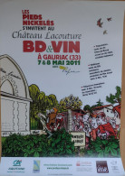 Affiche UNTER Festival Vin Et BD Gauriac 2011 (Les Pieds Nickelés...) - Posters