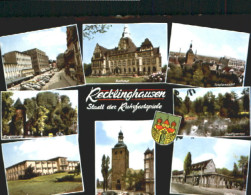 70080009 Recklinghausen Westfalen Recklinghausen Burg Bad Kirche  X 1961 Recklin - Recklinghausen