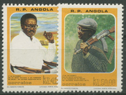 Angola 1980 1. Todestag Von Präsident Neto 629/30 Postfrisch - Angola