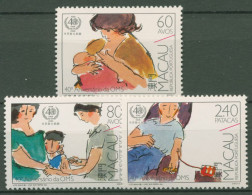 Macau 1988 Weltgesundheitsorganisation WHO 593/95 Postfrisch - Unused Stamps