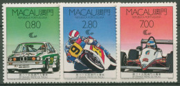 Macau 1988 Motorsport Grand Prix Von Macau 608/10 Postfrisch - Unused Stamps