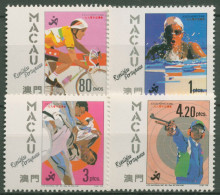 Macau 1990 Sport Asienspiele Peking 653/56 Postfrisch - Unused Stamps