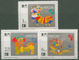 Macau 1992 WORLD COLUMBIAN STAMP EXPO Tanzkostüme Tiere 699/01 Postfrisch - Unused Stamps