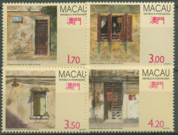 Macau 1992 Fenster Und Türen 690/93 Postfrisch - Neufs