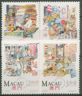 Macau 1994 Chinesische Läden Geschäfte 763/66 Postfrisch - Unused Stamps