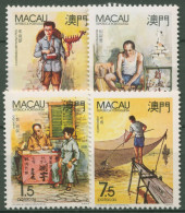 Macau 1990 Berufe 640/43 Postfrisch - Unused Stamps