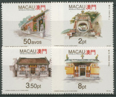 Macau 1993 Bauwerke Tempel 713/16 Postfrisch - Unused Stamps