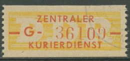 DDR 1958 Wertstreifen Für Den ZKD 16 G Nachdruck Gestempelt Ungültig - Autres & Non Classés