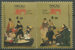 Macau 1991 Portugiesisch-Japanischer Kulturaustausch 684/85 Postfrisch - Unused Stamps