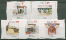 Macau 1995 Bauwerke Tempel 809/13 Postfrisch - Unused Stamps