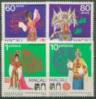 Macau 1991 Chinesische Oper Historische Kostüme 676/79 Postfrisch - Neufs