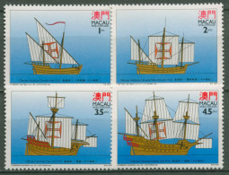 Macau 1993 Schiffe Segelschiffe Entdeckerschiffe 739/42 Postfrisch - Unused Stamps