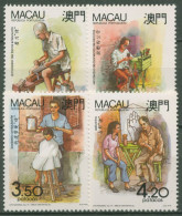 Macau 1991 Berufe 668/71 Postfrisch - Neufs