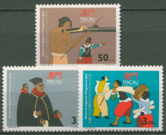 Macau 1993 Ankunft Der Portugiesen In Japan 732/34 Postfrisch - Unused Stamps