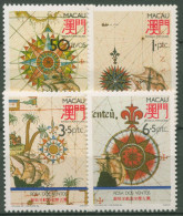 Macau 1990 Windrosen Von Alten Seekarten Schiffe 658/61 Postfrisch - Unused Stamps